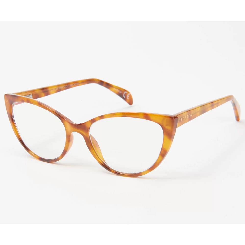 Prive Revaux The Piper Blue Light Bifocal Readers Honey Tort Strength 1